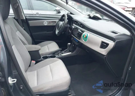 2014 Toyota Corolla Le z USA, uszkodzony, nr VIN 2T1BURHE2EC156085